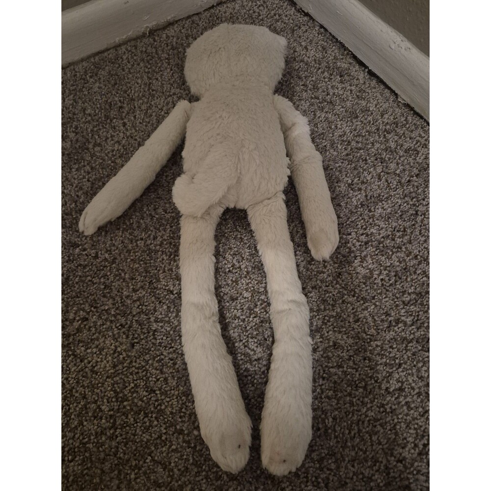 Inter-American Product White Kitty Cat Plush Stuffed Animal Soft Toy Sticky Hand - Picture 4 of 5